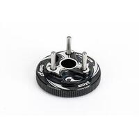 Alpha 34mm Fly Wheel with Alpha logo-Black