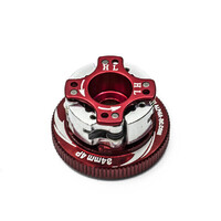 Alpha 4 Shoe Clutches Combo Set (Red) + Clutch Plate & 34mm Flywheel(Red)