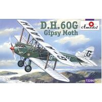Amodel 1/72 D.H.60G Gipsy Moth Plastic Model Kit [72286]