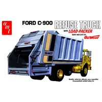 AMT 1/25 Ford C-900 Gar Wood Load Packer Garbage Truck Plastic Model Kit