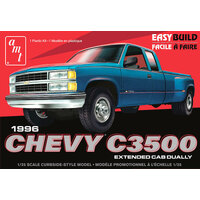 AMT 1/25 1996 Chevrolet C-3500 Dually Pickup Easy Build Plastic Model Kit