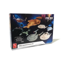 AMT 1/2500 Star Trek Adversaries & Allies Ship Set Plastic Model Kit