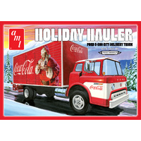 AMT 1/25 Ford C-600 City Holiday Delivery Truck Coca-Cola Plastic Model Kit