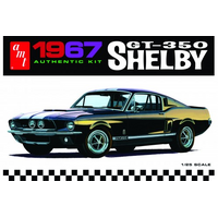 AMT 1/25 1967 Shelby GT350 - White Plastic Model Kit