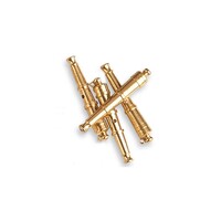 Artesania Cannon 30mm Brass (4) Wooden Ship Accessory [8638]