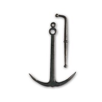 Artesania Spanish Anchor 35.0 x 50.0mm (2) Wooden Ship Accessory [8707]