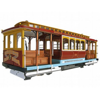 Artesania 1/22 San Francisco "California Street" Cable Car Wooden Model [20331]