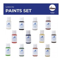 Artesania Paint Set for Ship Model #20415 Sanson (20ml x12 Bottles)