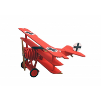 Artesania Junior Collection Plane Fokker Dr.I - Red Baron Wooden Model [30528]