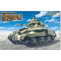 Asuka 1/35 British Army Sherman II El Alamein 1942 Plastic Model Kit