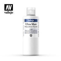 Vallejo Ultra Matt Polyurethane Varnish 200ml [27653] [27653]