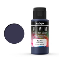 Vallejo Premium Colour Dark Blue 60 ml Acrylic Airbrush Paint [62011]