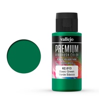 Vallejo Premium Colour Basic Green 60 ml Acrylic Airbrush Paint [62013]