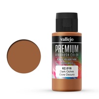 Vallejo Premium Colour Dark Ochre 60 ml Acrylic Airbrush Paint [62016]