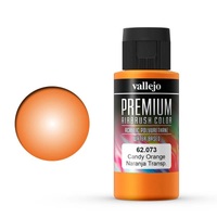 Vallejo Premium Colour Candy Orange 60 ml Acrylic Airbrush Paint [62073]