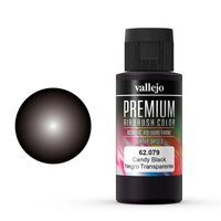 Vallejo Premium Colour Candy Black 60 ml Acrylic Airbrush Paint [62079]