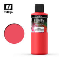 Vallejo Premium Color Scarlet Fluo 200 ml. [63034]