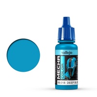 Vallejo Mecha Colour Deep Blue 17ml Acrylic Airbrush Paint [69018]