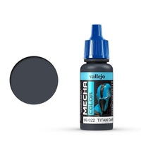 Vallejo Mecha Colour Titan Dark Blue 17ml Acrylic Airbrush Paint [69022]