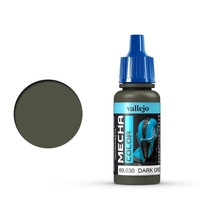 Vallejo Mecha Colour Dark Green 17ml Acrylic Airbrush Paint [69030]