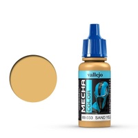 Vallejo Mecha Colour Sand Yellow 17ml Acrylic Airbrush Paint [69033]