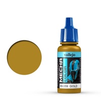 Vallejo Mecha Colour Gold 17ml Acrylic Airbrush Paint [69059]