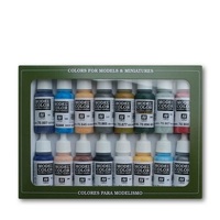 Vallejo Model Colour American Civil War 16 Colour Acrylic Paint Set [70111]