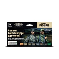 Vallejo Model Colour German Fallschirmjäger Early WWII 8 Colour Acrylic Paint Set [70185]