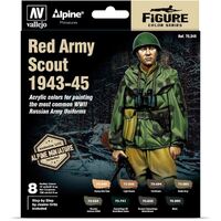 Vallejo Model Colour Alpine Red Army Scount 1943-45 Acrylic Paint Set