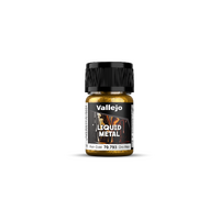 Vallejo Liquid Gold Rich Gold - 35 ml Alcohol-based Metallic Paint