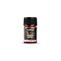 Vallejo Liquid Gold Copper - 35 ml Alcohol-based Metallic Paint