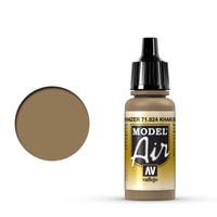 Vallejo Model Air Khaki Brown 17 ml Acrylic Airbrush Paint [71024]