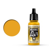 Vallejo Model Air Yellow RLM04 17 ml Acrylic Airbrush Paint [71078]