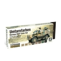 Vallejo Model Air Untarfarben Set Colour Acrylic Airbrush Paint Set [71159]