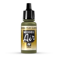 Vallejo Model Air A-19F Grass Green 17ml Acrylic Paint [71411]