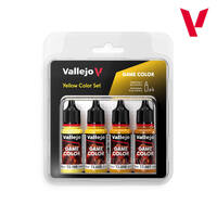 Vallejo Game Colour Yellow Colours Acrylic Paint Set