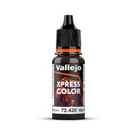 Vallejo Game Colour Xpress Color Wasteland Brown 18ml Acrylic Paint - New Formulation