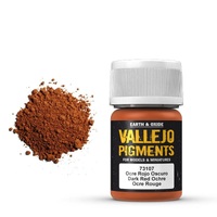 Vallejo Pigments Dark Red Ochre 30 ml [73107]