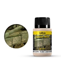 Vallejo Weathering Effects Light Brown Splash Mud 40 ml [73804]