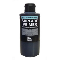 Vallejo Auxiliary Primer Gloss Black Primer 200ml [74660]