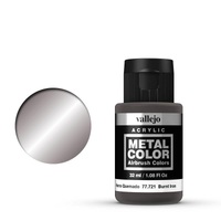 Vallejo Metal Color Burnt Iron 32ml Acrylic Paint [77721]