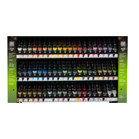 Vallejo Game Fusion Air & Color Complete Range (204 colors + 9 auxiliaries + 7 primers in 18 ml bottles)