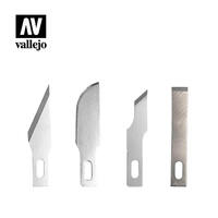 Vallejo 5 Assorted Blades for Knife no. 1 [T06010]