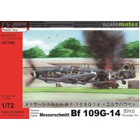 AZ Models 1/72 Bf 109G-14 Erla Plastic Model Kit [AZ7448]