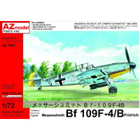 AZ Models 1/72 Messerschmitt Bf 109F-4B Bomber Fridrich Plastic Model Kit [AZ7602]