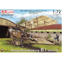 AZ Models 1/72 Hansa Brandenburg B.I serie 76 Plastic Model Kit [AZ7606]