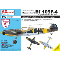 AZ Models 1/72 Bf 109F-4 JG.3 – LIMITED EDITION Plastic Model Kit [AZ7626]