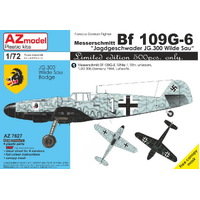 AZ Models 1/72 Bf 109G-6 JG.300 Pt.II – LIMITED EDITION Plastic Model Kit [AZ7627]