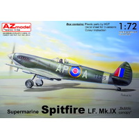 AZ Models 1/72 Spitfire LF.Mk.IX Bubble canopy Plastic Model Kit [AZ7633]