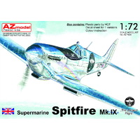 AZ Models 1/72 Spitfire Mk.IX The Longest Flight Plastic Model Kit [AZ7634]